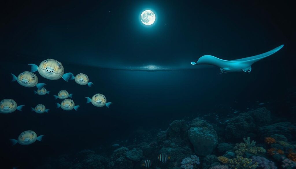 Unique Night Diving Wildlife Sightings Unique Night Diving Wildlife Sightings