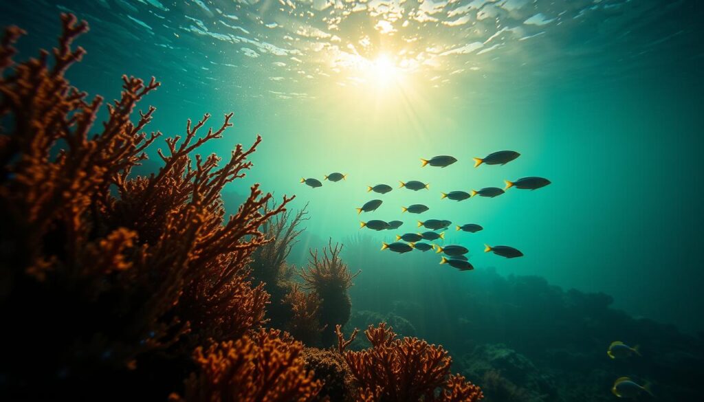 creative underwater lighting effects