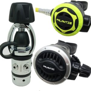 Palantic Adjustable Scuba Diving Yoke Regulator - Octopus Combo