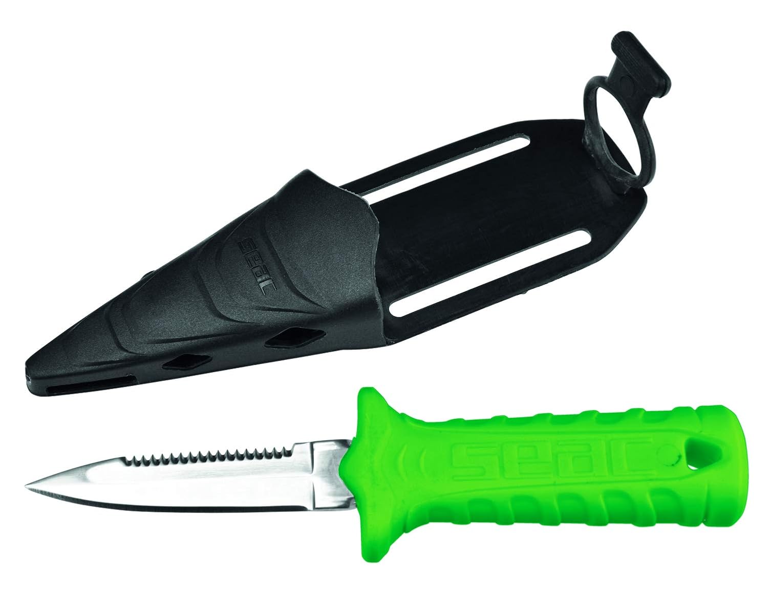Seac Samurai Diving Green Knife