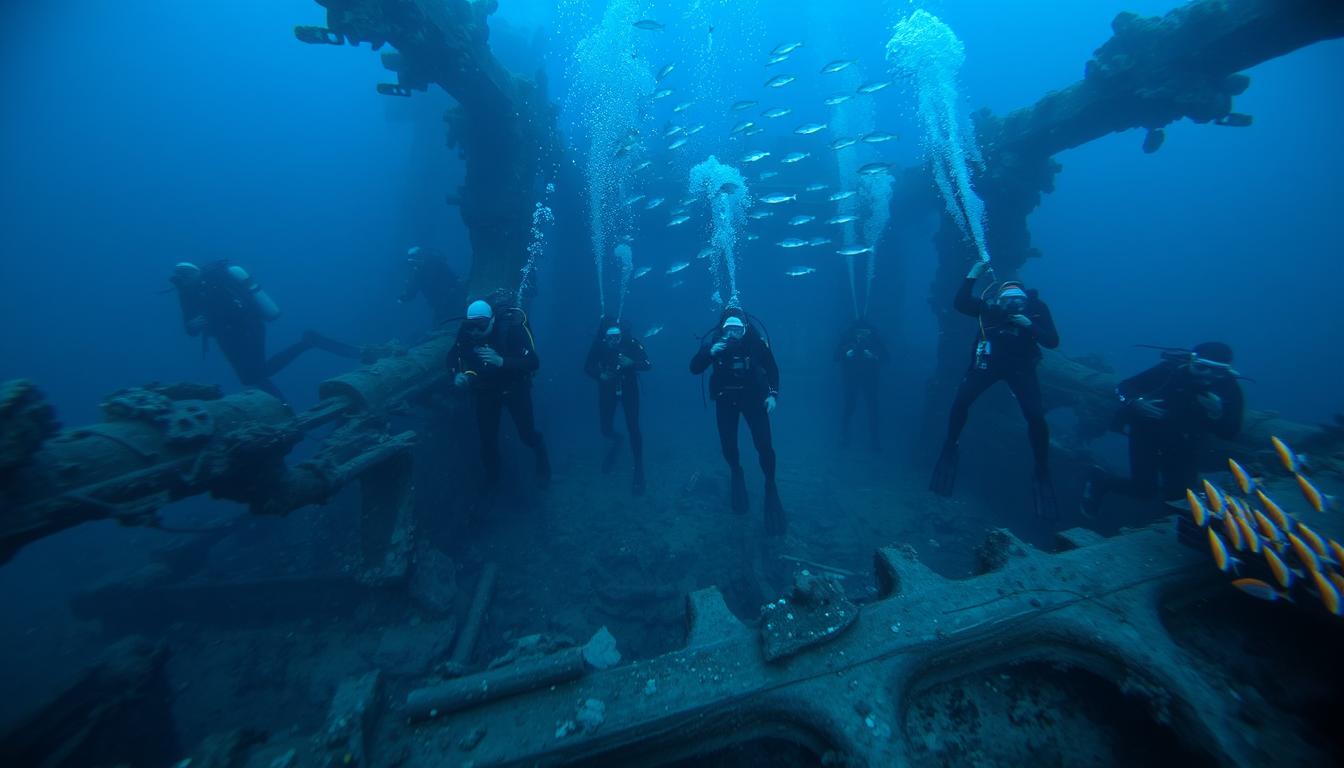 wreck diving training